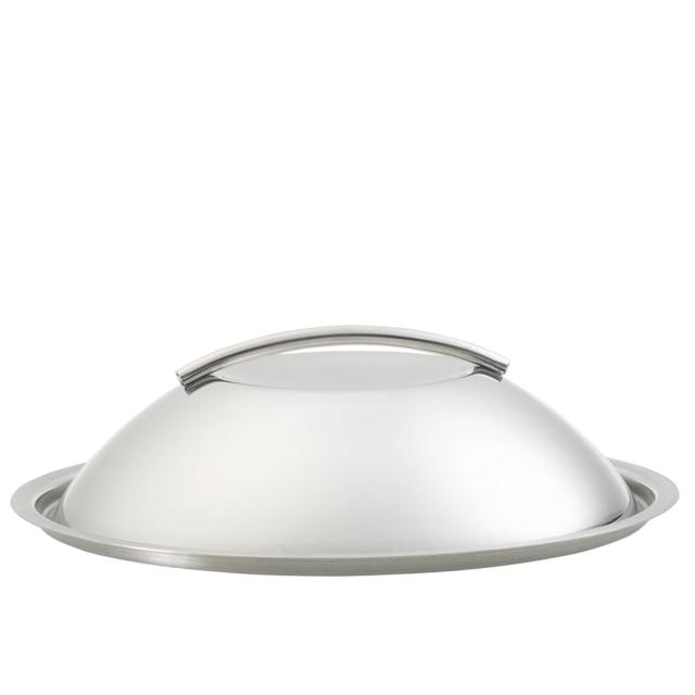 Dome lid 24 cm stainless steel