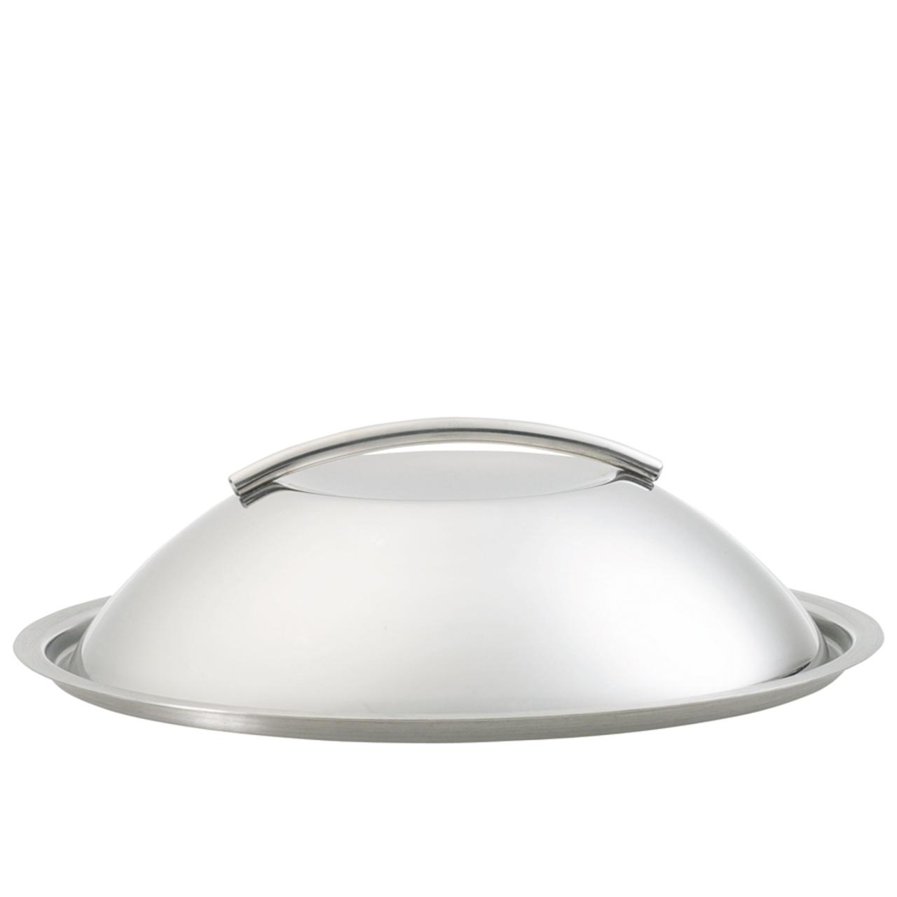 Dome lid 32 cm stainless steel