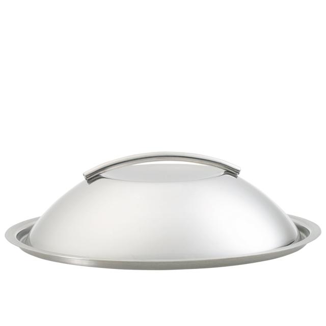 Dome lid 32 cm stainless steel