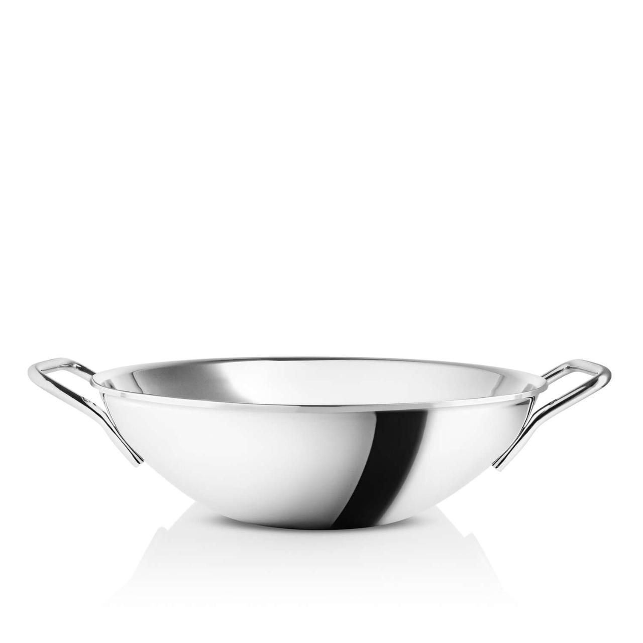 Multi mirror polished wok - 5 l