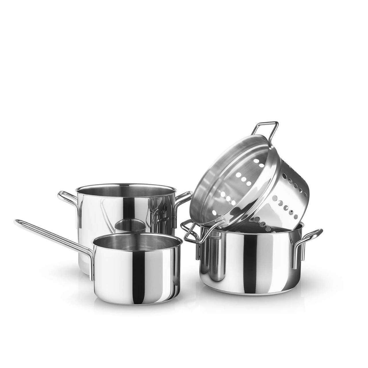 Stainless steel cookware set - 4 pcs.