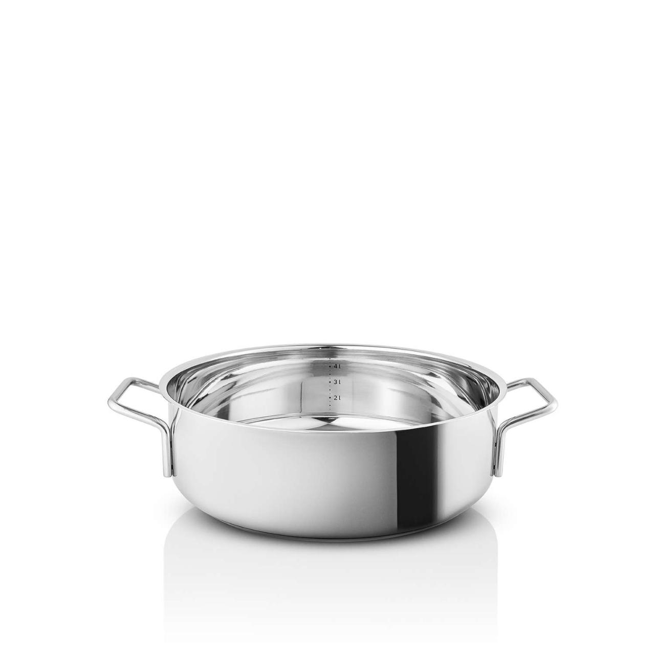 Stainless steel sauté pot - 28 cm