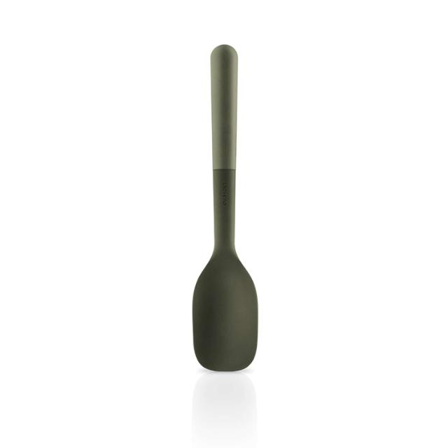 Green tools serving spoon - large