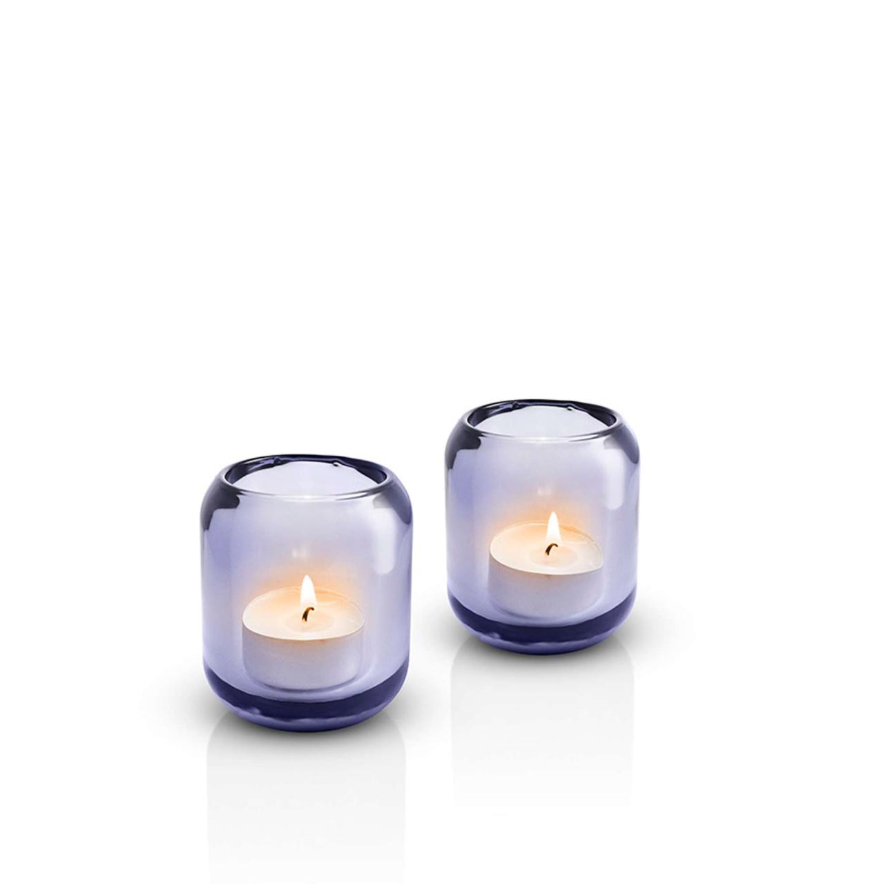 Acorn tealight holder - 2 pcs - Grape