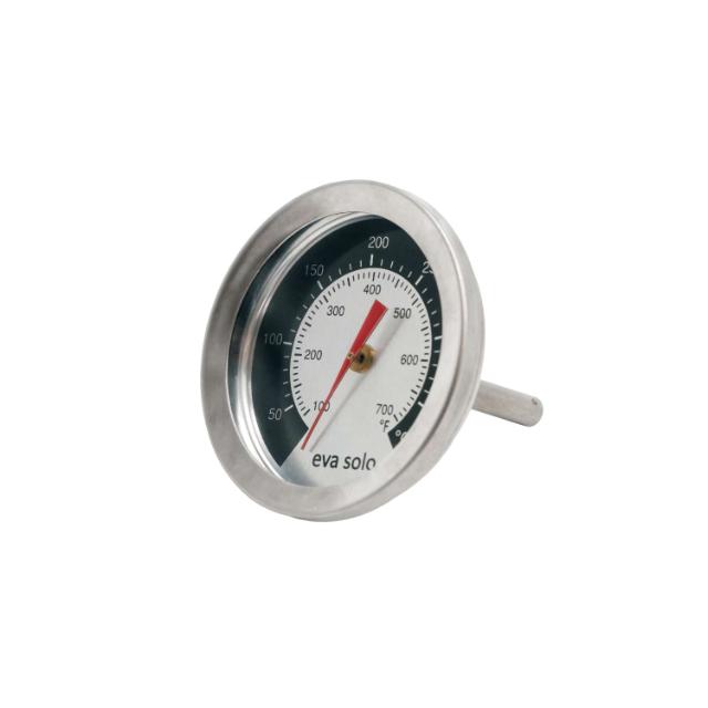 Thermometer for lid