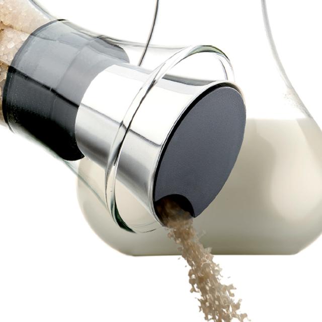 Pouring insert w/plastic dispenser for sugar