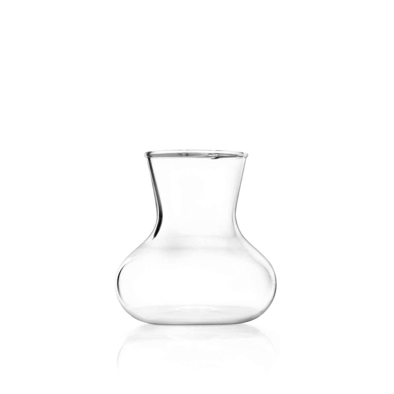 Glass for garlic press