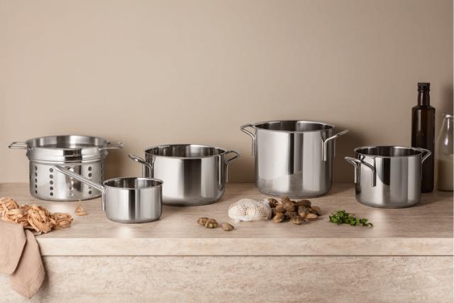 Stainless steel pot - 6.5 l