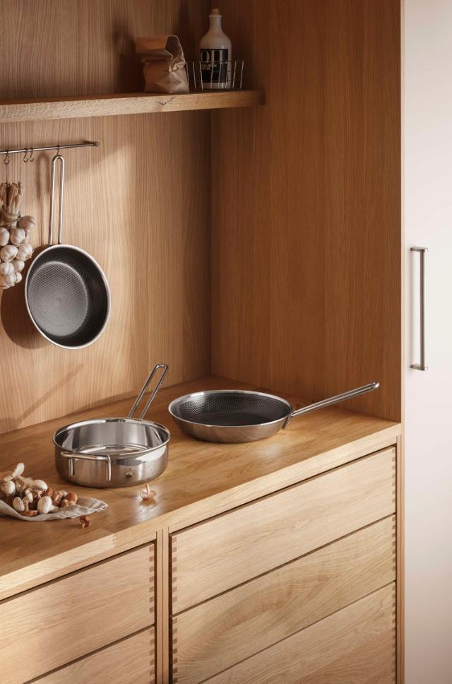 Multi Mirror Frying pan 24 cm Mosaic ceramic Slip-Let® coating
