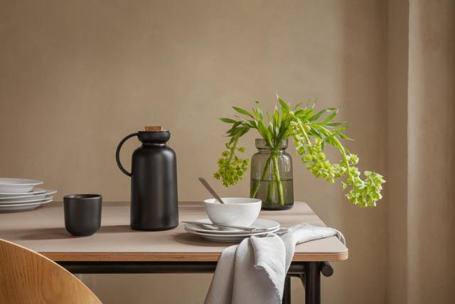 Silhouette termokande - 1 liter - sort