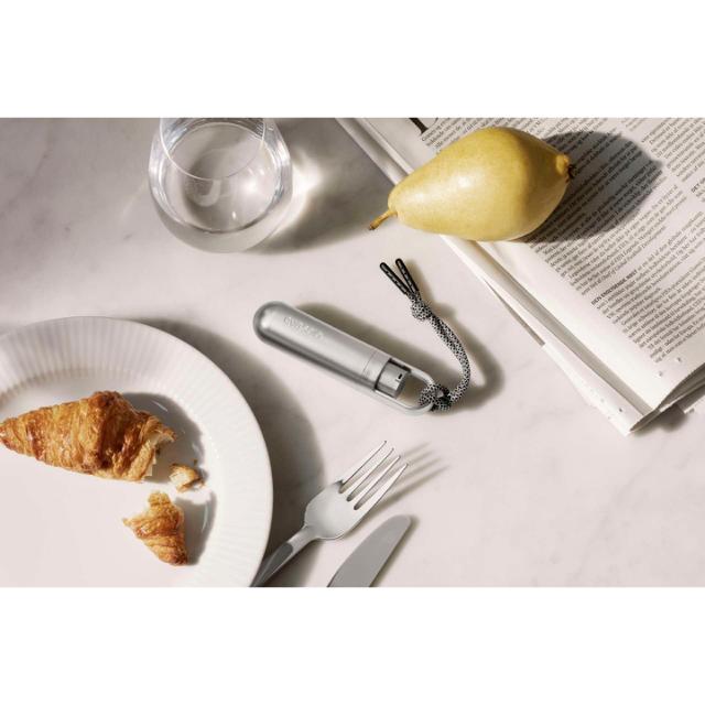 Minidispenser für Handdesinfektionsgel - silver