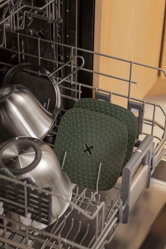 Green tools Potholders 18 x 18 cm w/hook