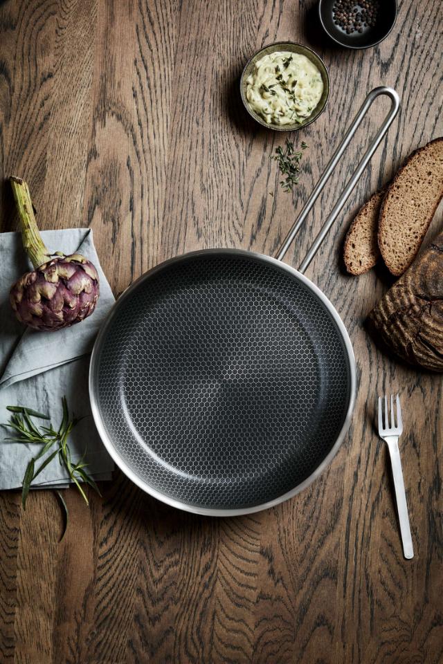 Multi Mosaic høypolert stekepanne - 28 cm - keramisk Slip-Let®-belegg