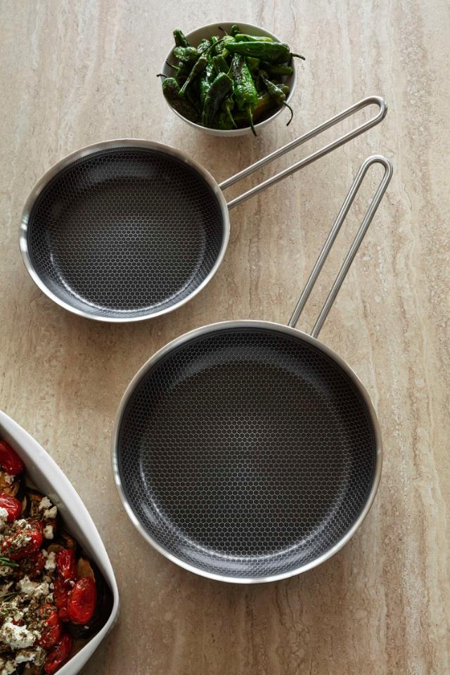Multi Frying pan 2 pcs. set 24 & 28 cm Mosaic ceramic Slip-Let® coating