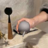 Soap dispenser - Silicone - Elephant grey