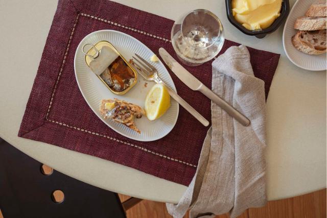 Assiette ovale coupe Legio Nova 24,5 cm