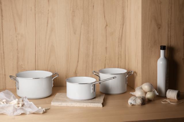 White Line Gryte 2,5 L 16 cm keramiske Slip-Let® belegget