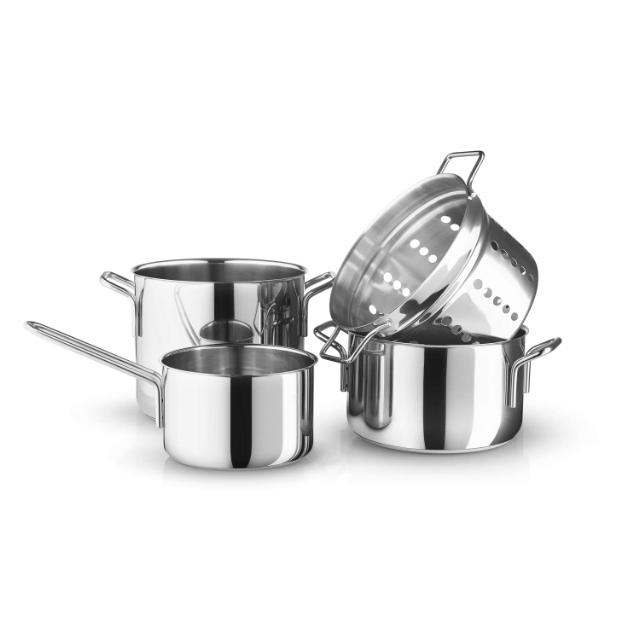 Stainless steel cookware set - 4 pcs.