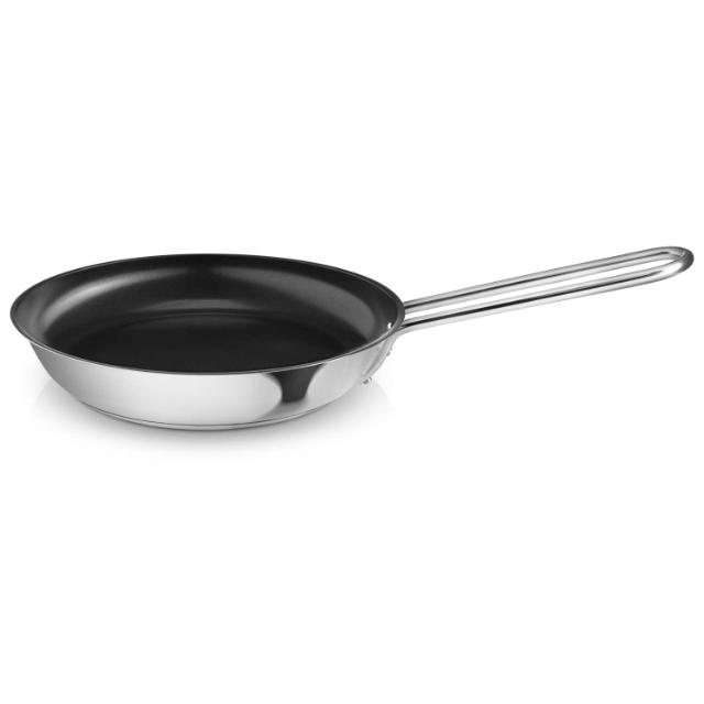 Stainless steel frying pan - 20 cm - ceramic Slip-Let® non-stick