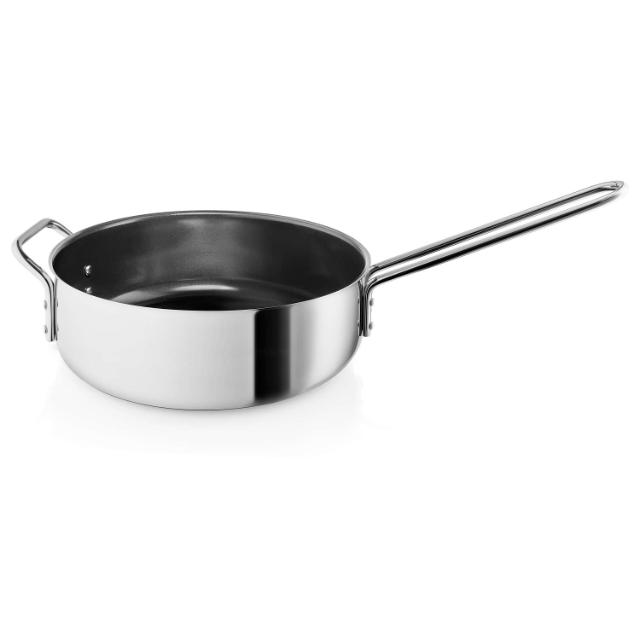 Stainless Steel Sauté pan 24 cm ceramic Slip-Let® coating