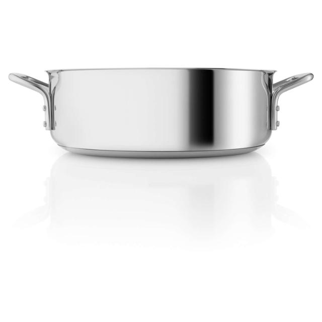 Stainless steel sauté pot - 24 cm - ceramic Slip-Let® non-stick