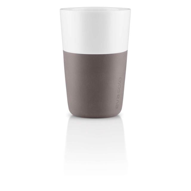 Cafe Latte-Becher - 2 stck - elephant grey