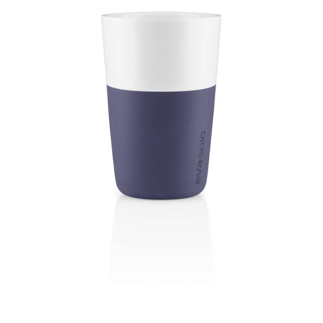 Cafe latte tumbler - 2 pcs - Violet blue