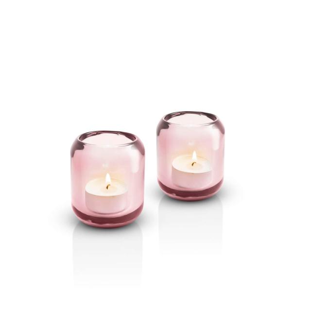 Acorn tealight holder - 2 pcs - Rose