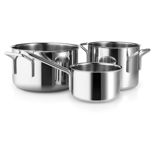 Stainless steel cookware set - 3 pcs.