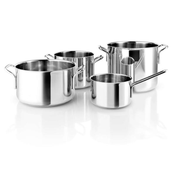 Stainless steel cookware set - 4 pcs.