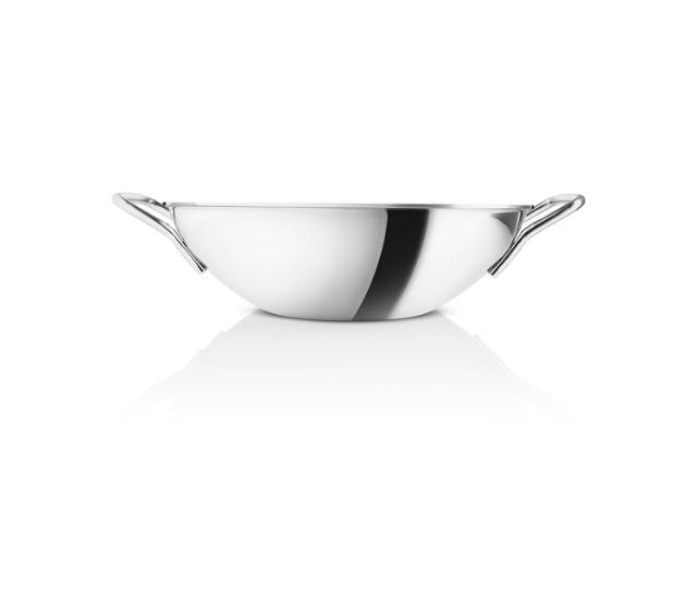 Multi mirror polished wok - 5 l