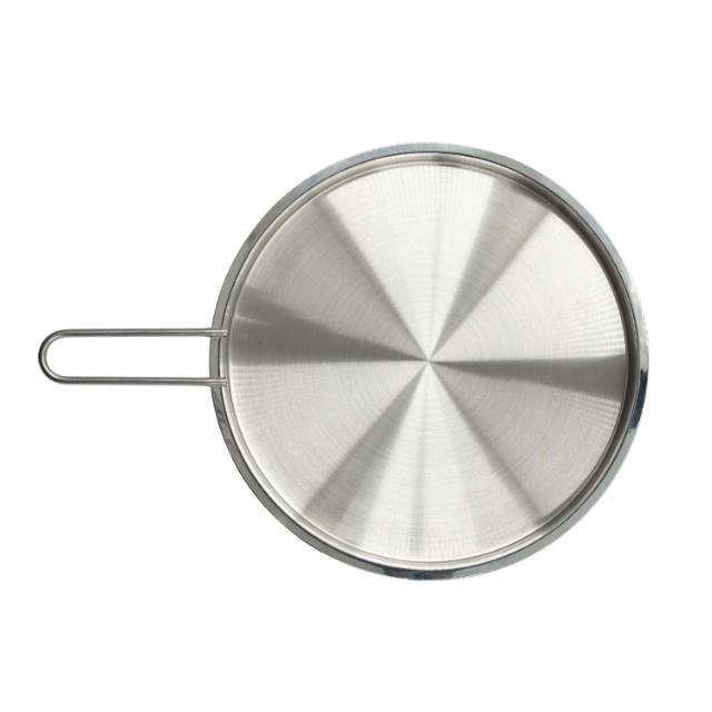 Lid 24 cm stainless steel