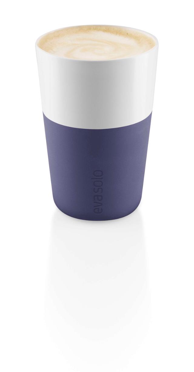 Cafe latte tumbler - 2 pcs - Violet blue