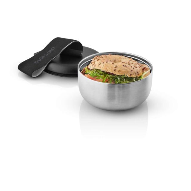 Boîte To Go - steel /black