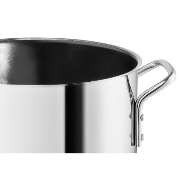 Stainless steel gryde - 3,6 liter - keramisk Slip-Let®
