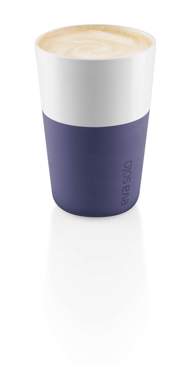 Cafe latte tumbler - 2 pcs - Violet blue