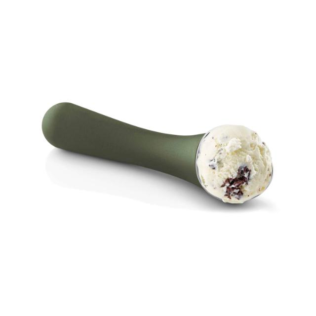 Green tools Ice cream spoon