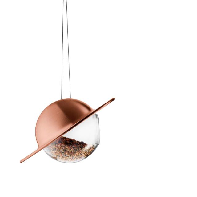 Saturn Bird feeder - Copper