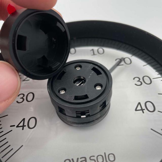 Beslag til vinduestermometer