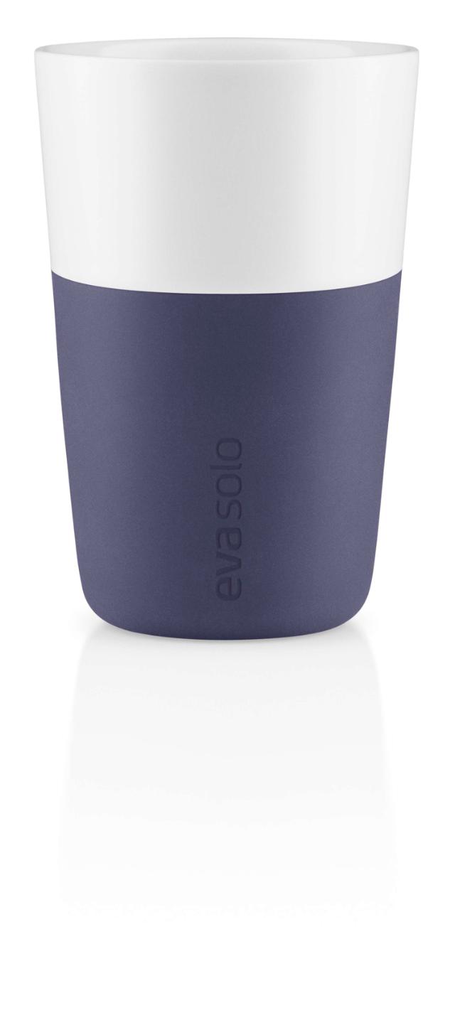 Cafe latte tumbler - 2 pcs - Violet blue