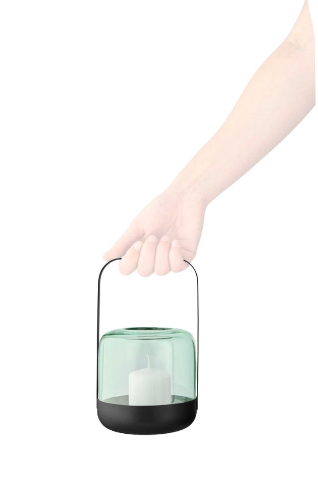 Acorn lantern - Mint green