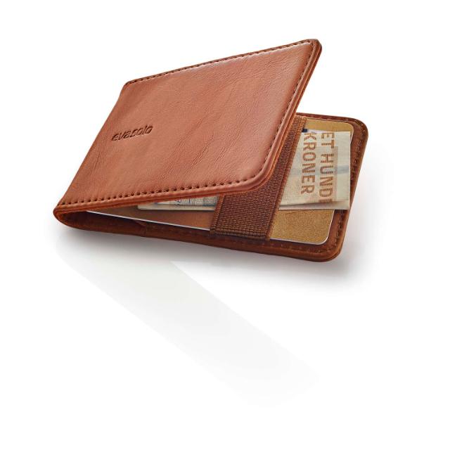 Credit card holder - Leather - Cognac
