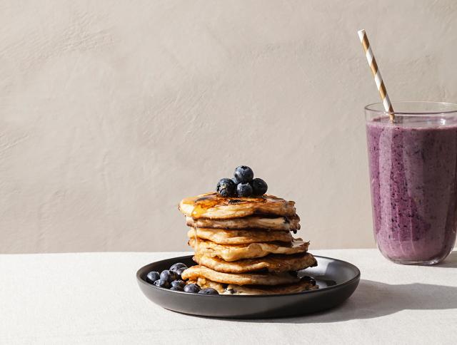American Blueberry Pancakes